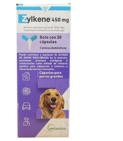 Zylkene 450 mg 30 cápsulas (relajante)