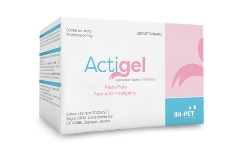 Actigel Piel y Pelo 15 Sobres (Fermentos Inteligentes Prebióticos Probióticos Postibiótos)