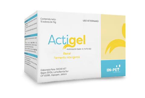 Actigel Renal 15 Sobres (Fermentos Inteligentes Prebióticos Probióticos Postibiótos)