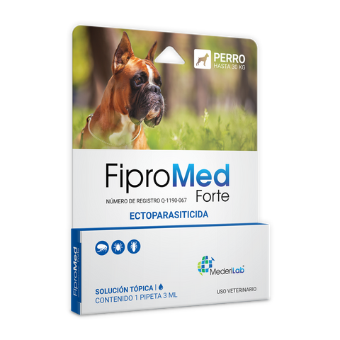 Fipromed Forte Perros 20 kg a 30 kg  (1 Pipeta 3.0 mL)