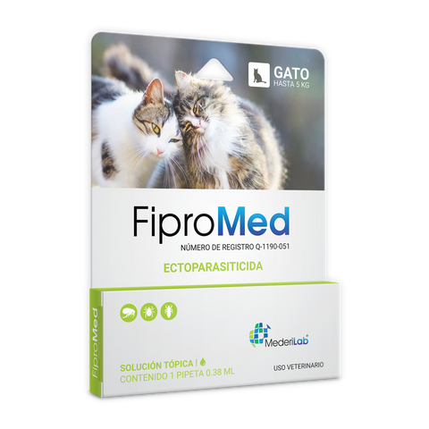 Fipromed Gatos hasta 5 kg (1 Pipeta 0.38 mL)