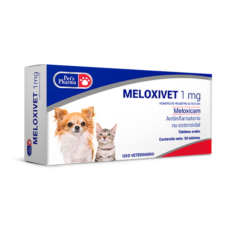 Meloxivet  1 mg - 30 Tabletas