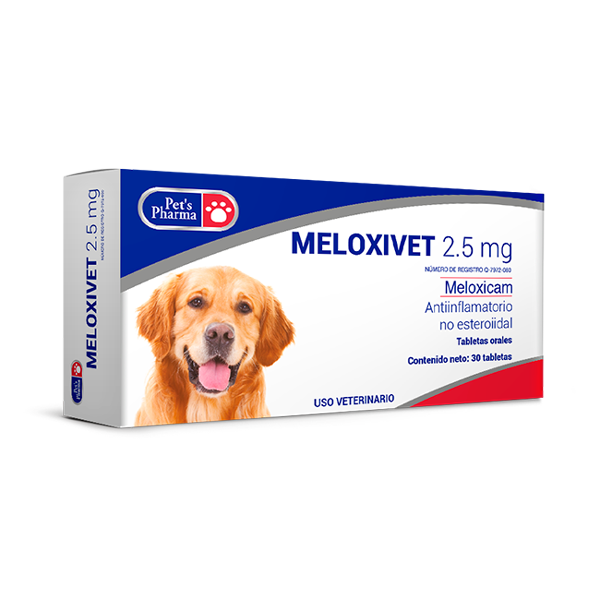 Meloxivet 2.5 mg - 30 Tabletas