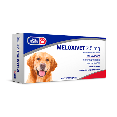 Meloxivet 2.5 mg - 30 Tabletas