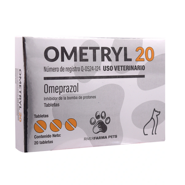 Ometryl 20 mg  14 Tabletas ( Omeprazol 20 mg )