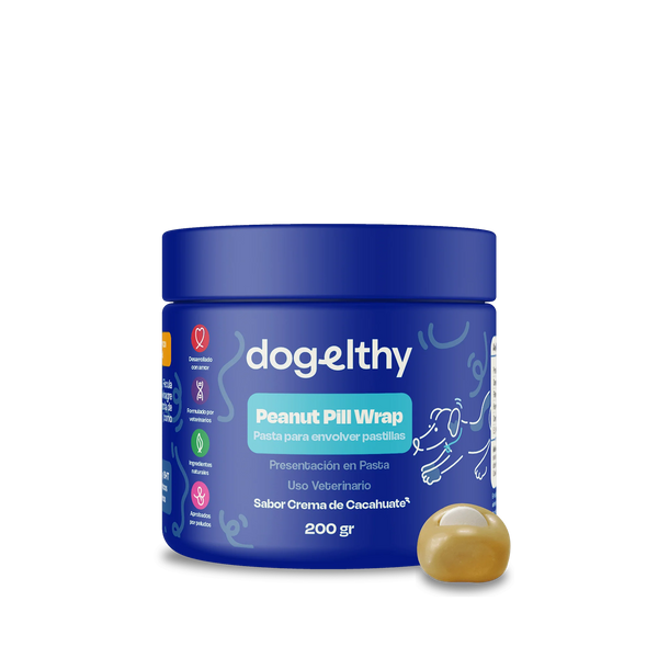 Dogelthy PEANUT PILL WRAP 200 gr (Recubrimiento de Pastillas para Medicamentos Sabor Crema de Cacahuate )