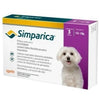 Simparica 10 mg ( 2.5-5 kg ) 3 tableta AGOTADA TEMPORALMENTE