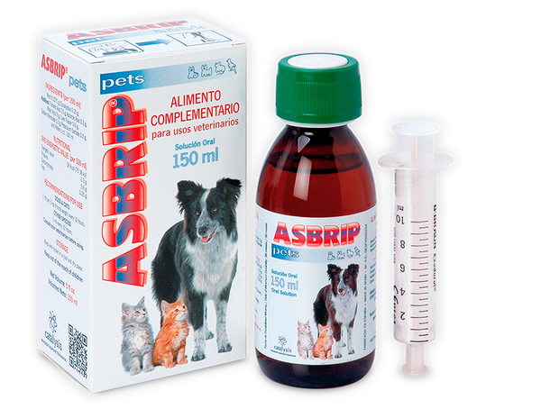 Asbrip Pets oral 150 mL  (Antiséptico, Desinfectante, Espectorante) TEMPORALMENTE AGOTADO