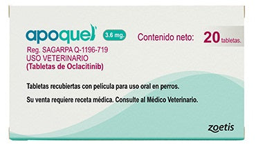 Apoquel 3.6 mg 100 tabletas ( Oclacitinib )