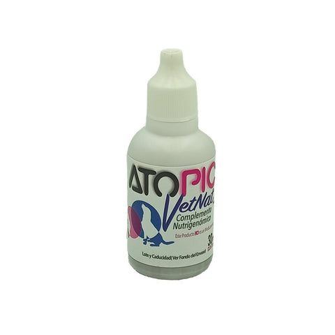 Atopic VetNat Gotas 30 mL  ( Alergias ) AtopicVetNat DESCONTINUADO