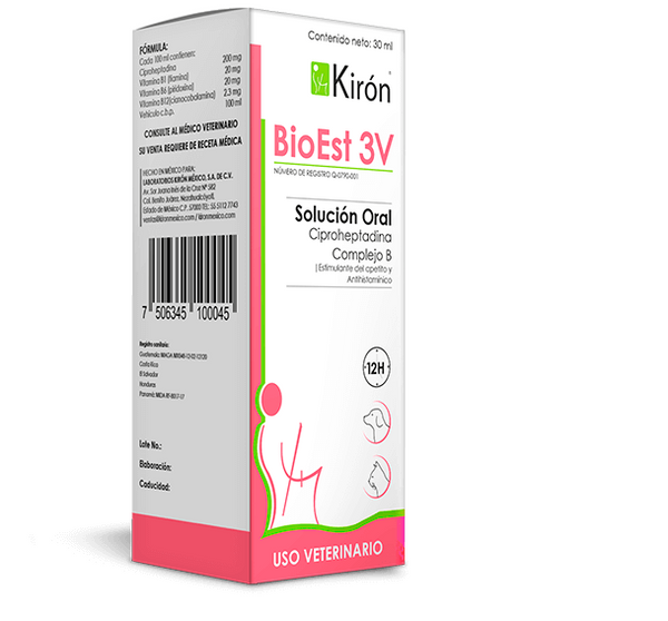 BioEst-3V ( Estimulante del apetito perros y gatos )