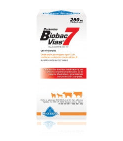 Biobac 7 Vias 10 dosis Frasco de 50 ml REQUIERE TRANSPORTARSE EN FRÍO LLAME PARA COTIZAR ENVÍO
