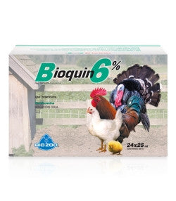 Bioquin Oral 6%  Frasco de 25 ml.