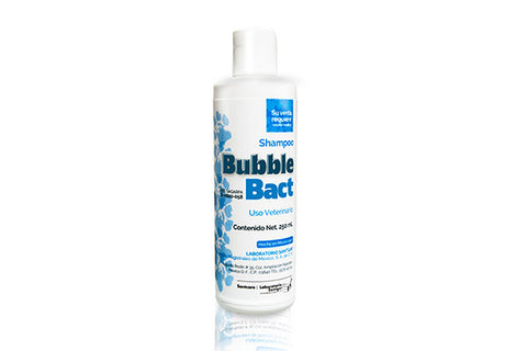 Bubble bac shampoo 250 mL SANTGAR (  bactericida antiséptico )