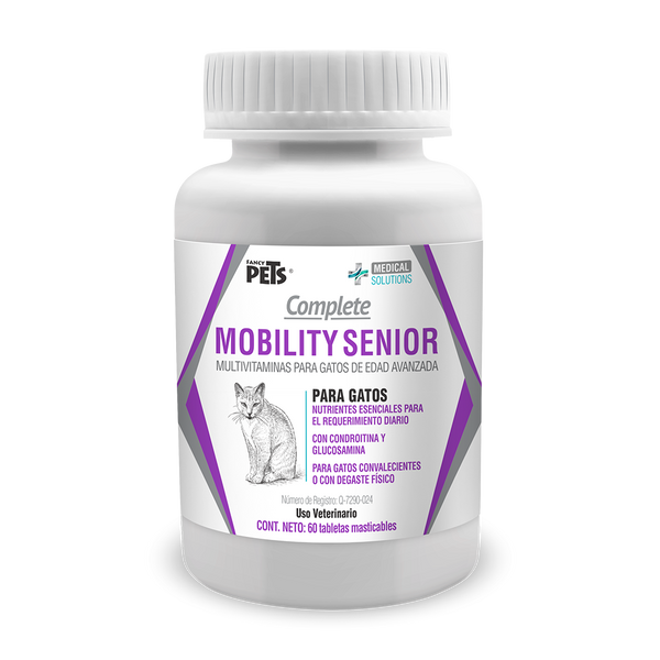 Complete Mobility Senior para Gatos  60 Tabletas Masticables