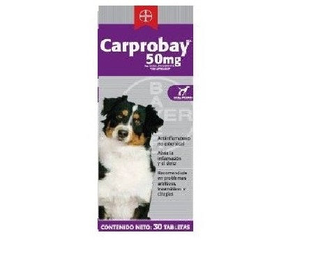 Carprobay 50 mg Caja con 30 Tabletas