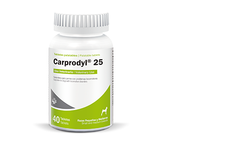 Carprodyl 25 mg 40 tabletas (Carprofeno )