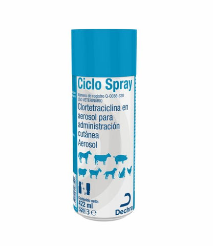 Ciclo Spray 422 mL ( Clortetraciclina )