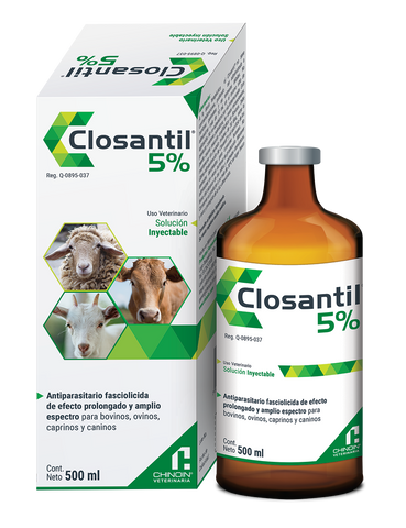 Closantil 5% Inyectable 500 ml