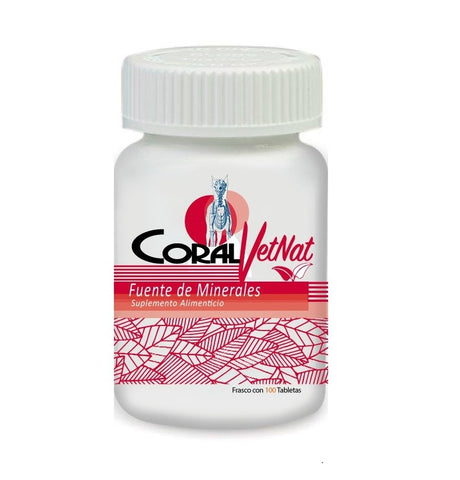 Coral VetNat 60 Tabletas ( Calcio de Coral - Osteo Articular ) CoralVetNat