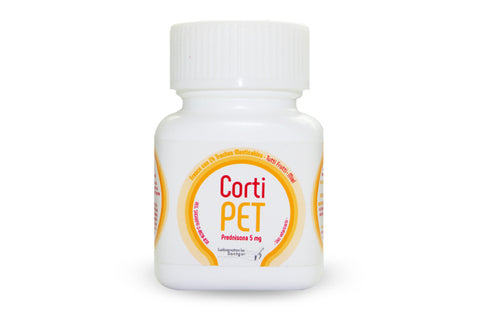 Cortipet amarillo sabor Tutti Frutti Miel ( prednisona 5 mg )