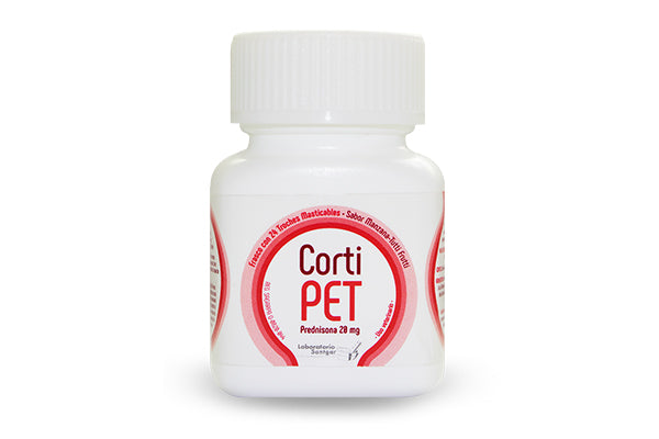 Cortipet rojo sabor Manzana Tutti Frutti ( prednisona 20 mg )