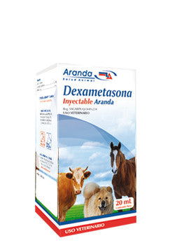 Dexametasona Inyectable Aranda Frasco con 20 ml