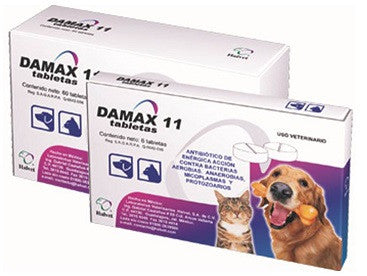 Damax 11 Tabletas con 50