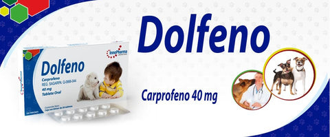 Dolfeno 40 mg Caja con 20 tabletas