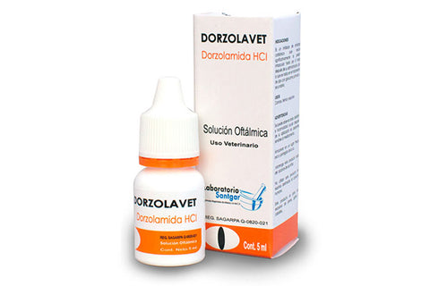 Dorzolavet 5 mg  SANTGAR ( solución oftálmica )