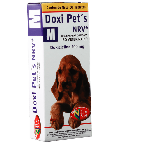 Doxi-Pets NRV M (100 mg) 30 Tabletas