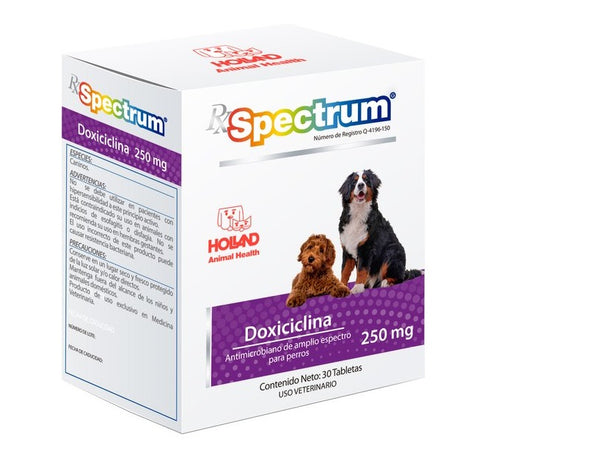 Spectrum Doxiciclina 250 mg 30 Tabletas