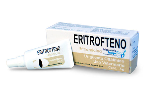 Eritrofteno 5 gr ( ungüento oftálmico )