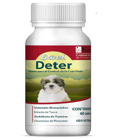 Excel Deter (Poop Eaters Solutions ) 60 tabletas Coprofagia