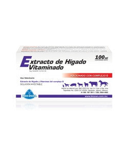 Extracto de Hígado Vitaminado Frasco con 50 ml