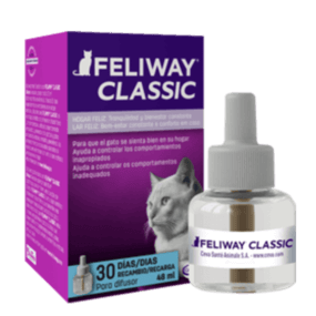 Recarga para Feliway Classic difusor  48 mL (Efecto relajante Gatos ) feromonas