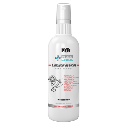 Limpiador de Oídos Pet Medical Solutions 125 mL ( Limpiador ótico )