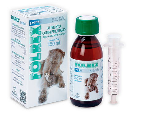 Folrex Pets oral 150 mL  (Analgésico, Antiinflamatorio, Condroprotector)