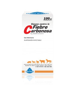 Fiebre Carbonosa 10 dosis (20 ml) REQUIERE TRANSPORTARSE EN FRÍO LLAME PARA COTIZAR ENVÍO