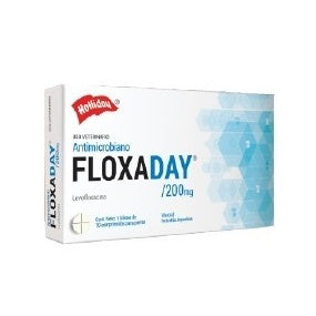 Floxaday 200 mg 10 tabletas ( Antibiótico )