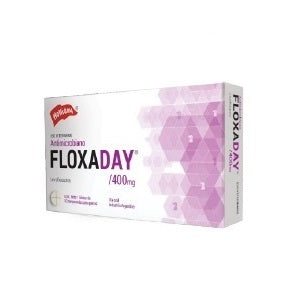 Floxaday 400 mg 10 tabletas ( Antibiótico )