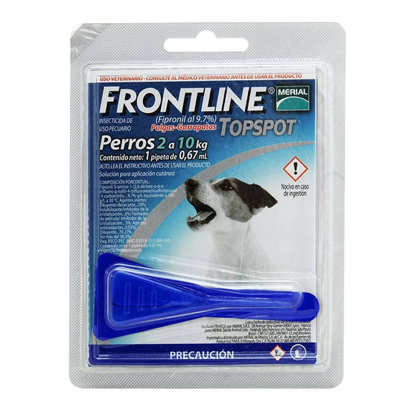 Frontline Top Spot CHICA ( 2 - 10 KG ) Perros TEMPORALMENTE AGOTADO