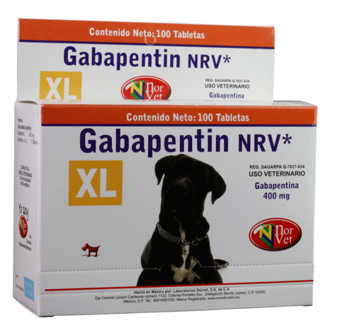 Gabapentin XL NRV  100 tabletas ( gabapentina 400 mg ) DESCONTINUADO