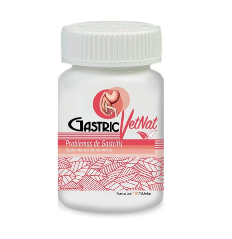 Gastric VetNat 100 Tabletas ( Gastritis ) GastriVetNat