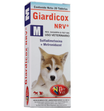 Giardicox NRV M 20 Tabletas