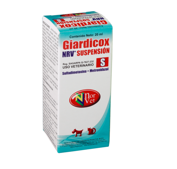 Giardicox NRV Suspension Oral 20 mL