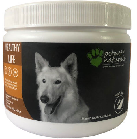 PetMet Naturals Healthy Life ( piel y pelo) 400 gr