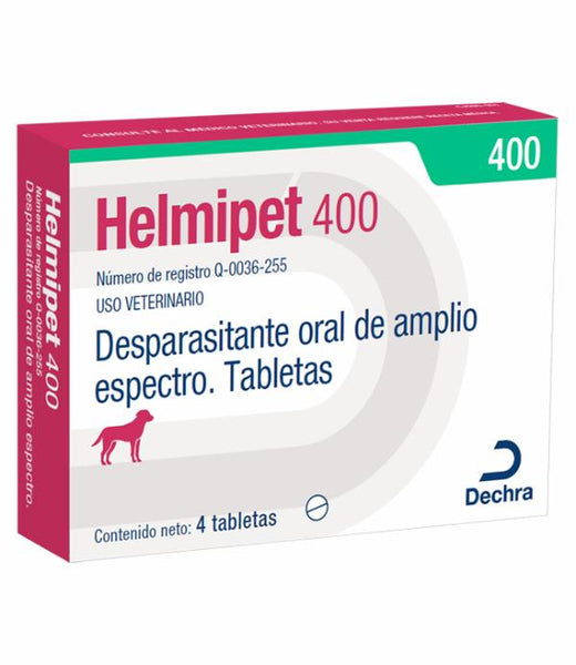 Helmipet "400" 4 tabletas