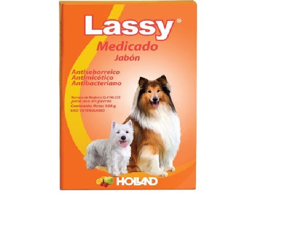 Jabón Lassy Medicado 100 g (Incluye jabonera)