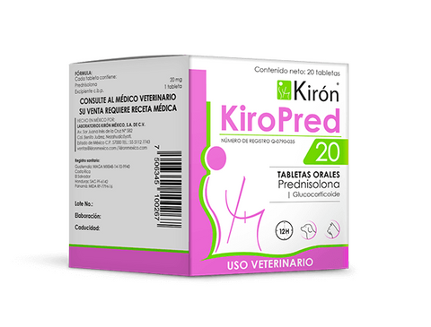 KiroPred 20  ( Prednisolona ) 20 Tabletas Orales